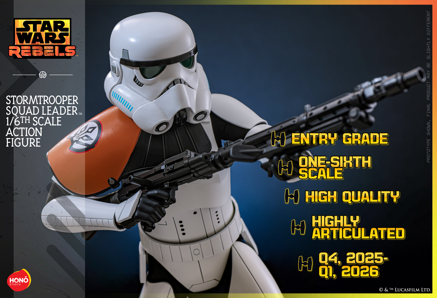 HONŌ Studio - Star Wars - Stormtrooper Squad Leader Action Figure_PR14.jpg